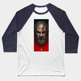 Old Man Kratos Baseball T-Shirt